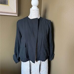 Halogen Black Utility Jacket